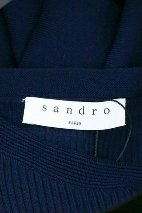 Robe Sandro Marine en Coton