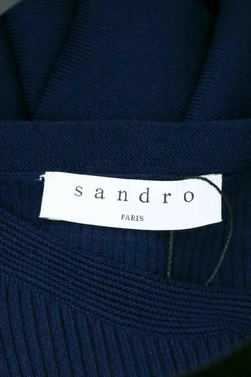 Robe Sandro Marine en Coton