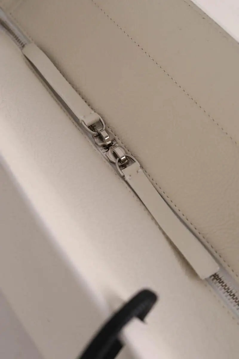 Cabas Balenciaga Blanc en Cuir