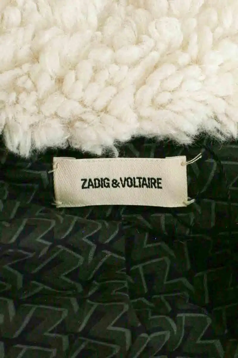 Manteau Zadig & Voltaire Blanc en Synthétique