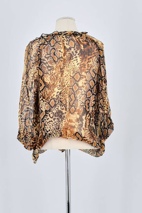 Blouse Bash  Marron
