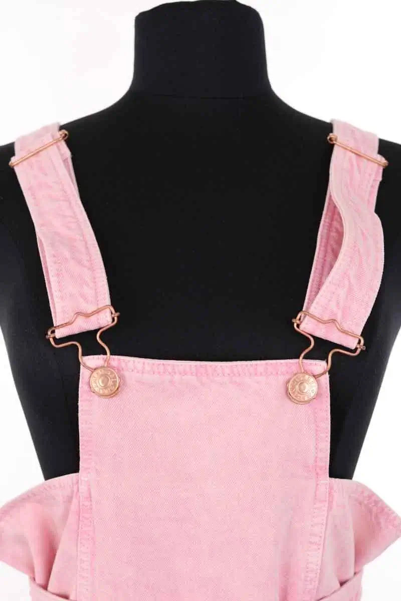 Robe Isabel Marant Dolessa Rose en Coton