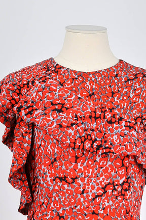 Robe Maje  Rouge