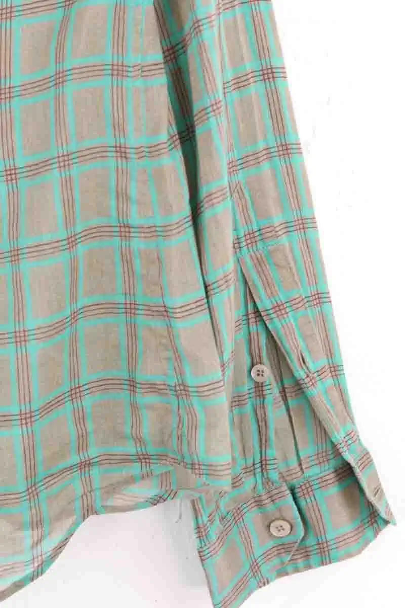 Chemise Prada Vert en Coton