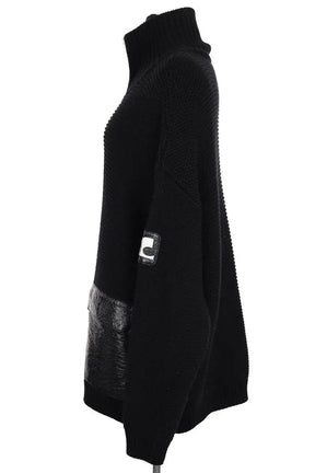 Pull Courrèges Noir en Coton