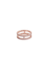 Bague APM Monaco Doré en Métal, taille S - Seconde Main