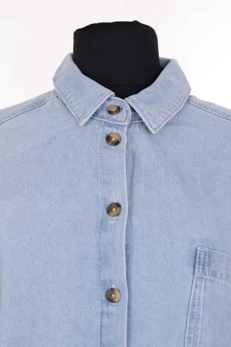 Chemise Ysé Bleu en Coton