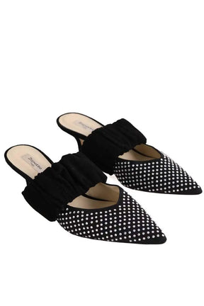 Talons Repetto Noir en Daim