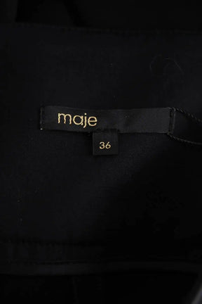 Jupe Maje Noir en Viscose