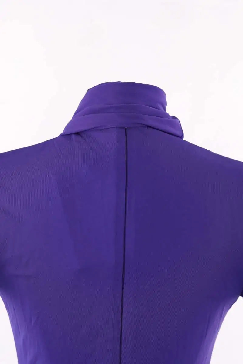 Robe Acne Studios Violet en Synthétique