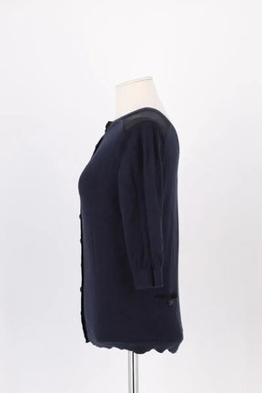 Cardigan The Kooples Marine en Coton