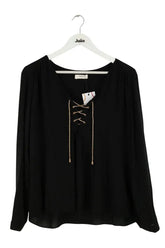 Blouse Ba&Sh Noir en Viscose, taille M - Seconde Main