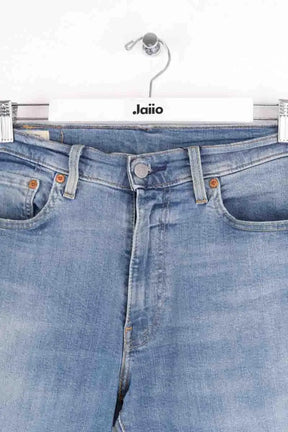 Jean droit Levi's 511 Bleu en Coton