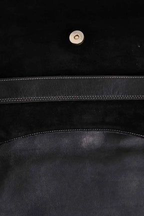 Sac à bandoulière Lancel Noir en Daim