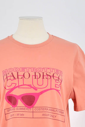 T-shirt Modetrotter  Orange