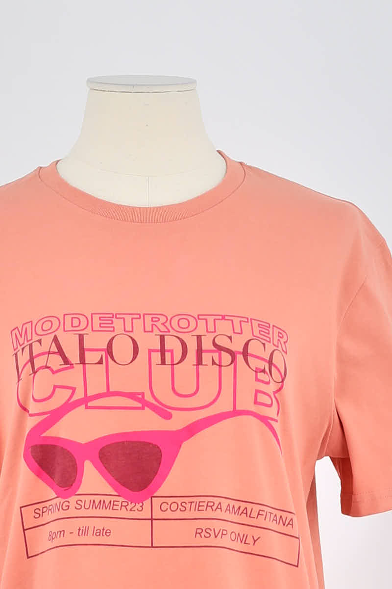 T-shirt Modetrotter  Orange