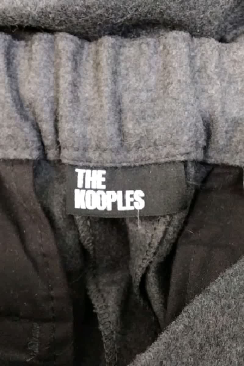 Pantalon slim The Kooples  Gris