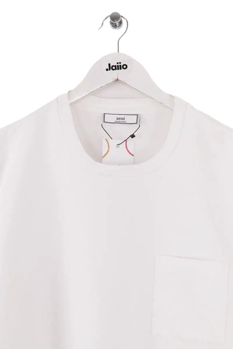 T-shirt Ami Blanc en Coton
