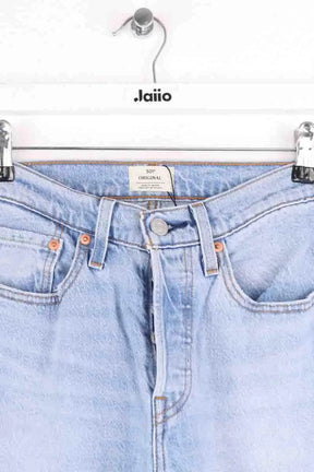 Jean droit Levi's 501 Bleu en Coton