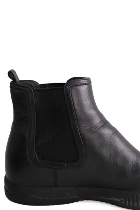 Boots Prada Noir en Cuir