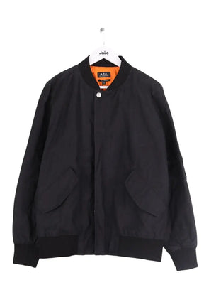 Blouson APC Noir en Synthétique, taille M - Seconde Main
