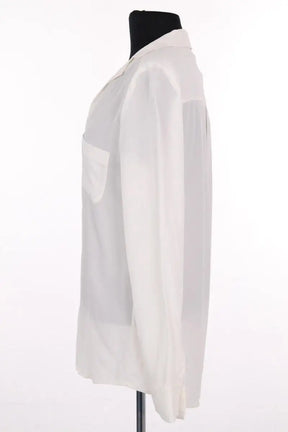 Blouse Sézane Ecru en Soie