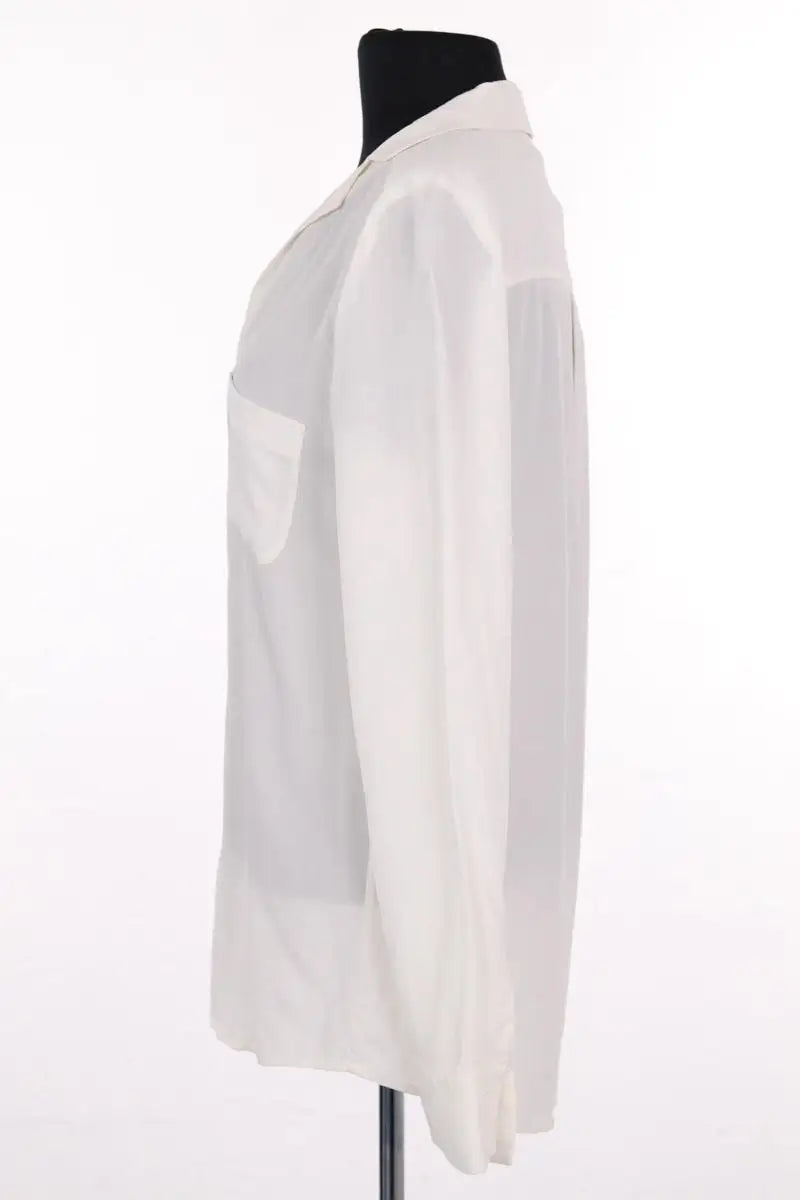 Blouse Sézane Ecru en Soie