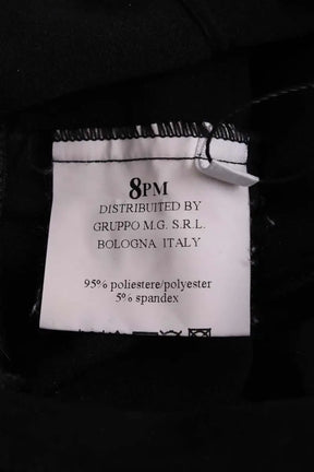 Legging 8PM Noir en Synthétique