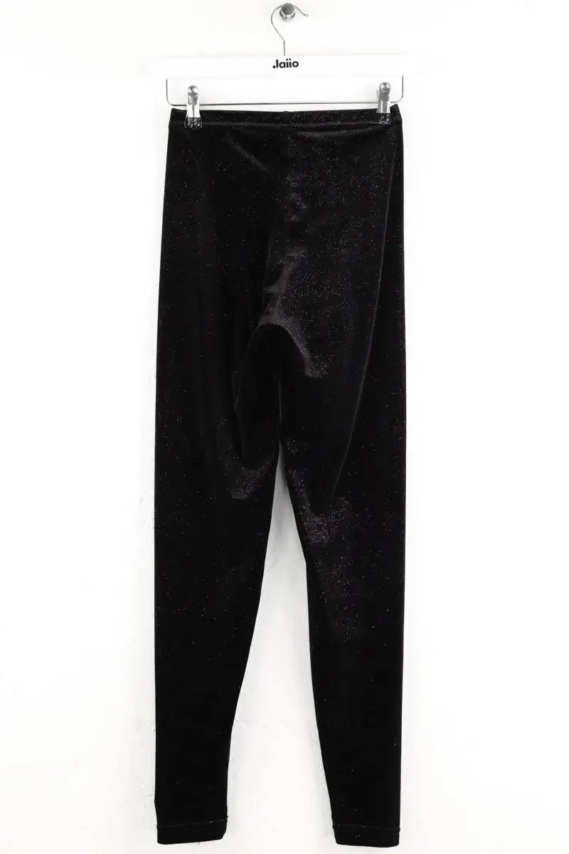 Legging American Apparel Noir en Polyester