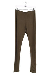 Legging American Vintage Kaki en Synthétique, taille L - Seconde Main