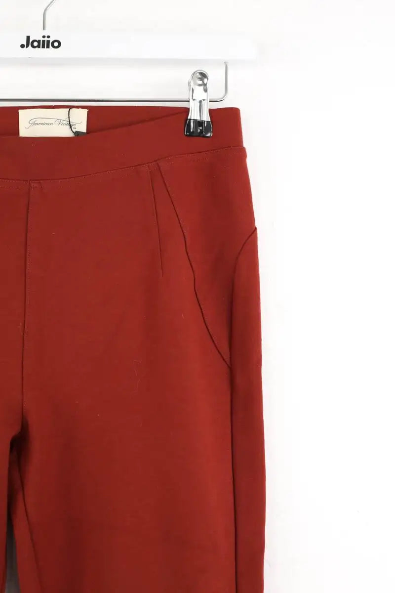 Legging American Vintage Marron en Viscose