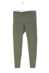 Legging Elastique Athletics Kaki en Synthétique, taille L - Seconde Main