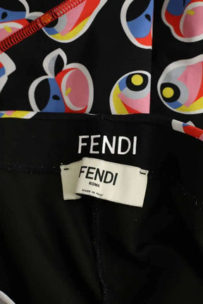 Legging Fendi Noir en Polyamide