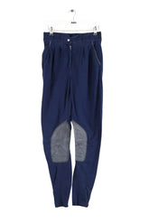 Legging Hermès Bleu en Coton, taille XL - Seconde Main