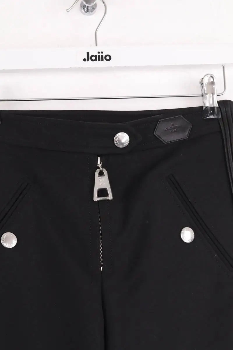 Legging Louis Vuitton Noir en Synthétique