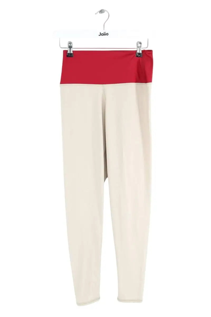 Legging Luz Fleur Beige en Polyester, taille L - Seconde Main