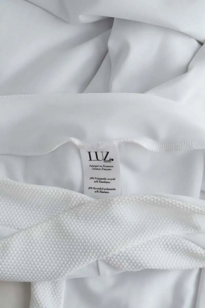 Legging Luz Lucile  Blanc en Polyamide