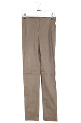 Legging Maison Ullens Marron en Cuir, taille XS - Seconde Main