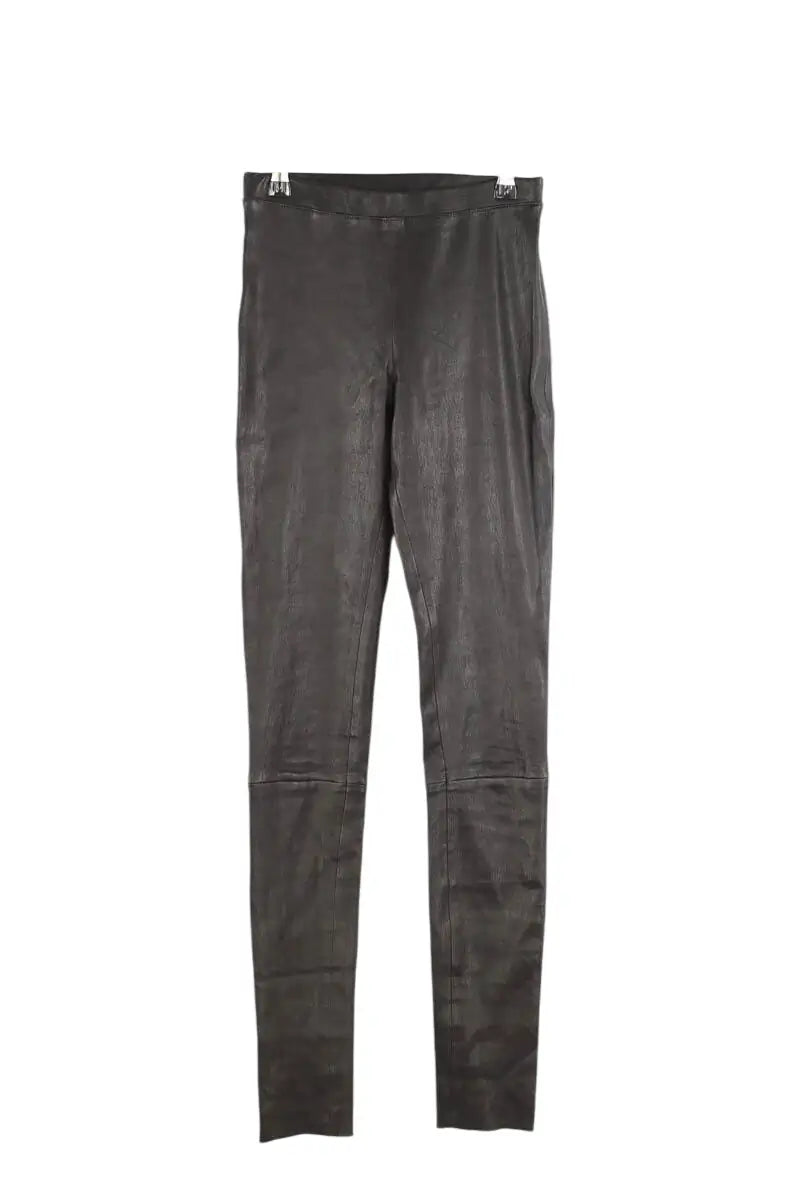 Legging Margaux Lonnberg Noir en Cuir, taille S - Seconde Main