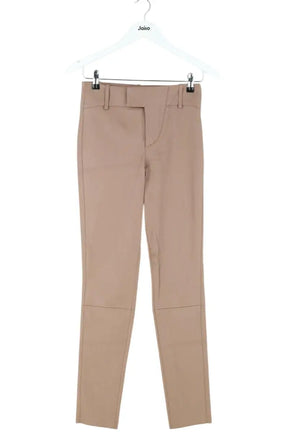 Legging Max & Moi Beige en Cuir, taille XS - Seconde Main