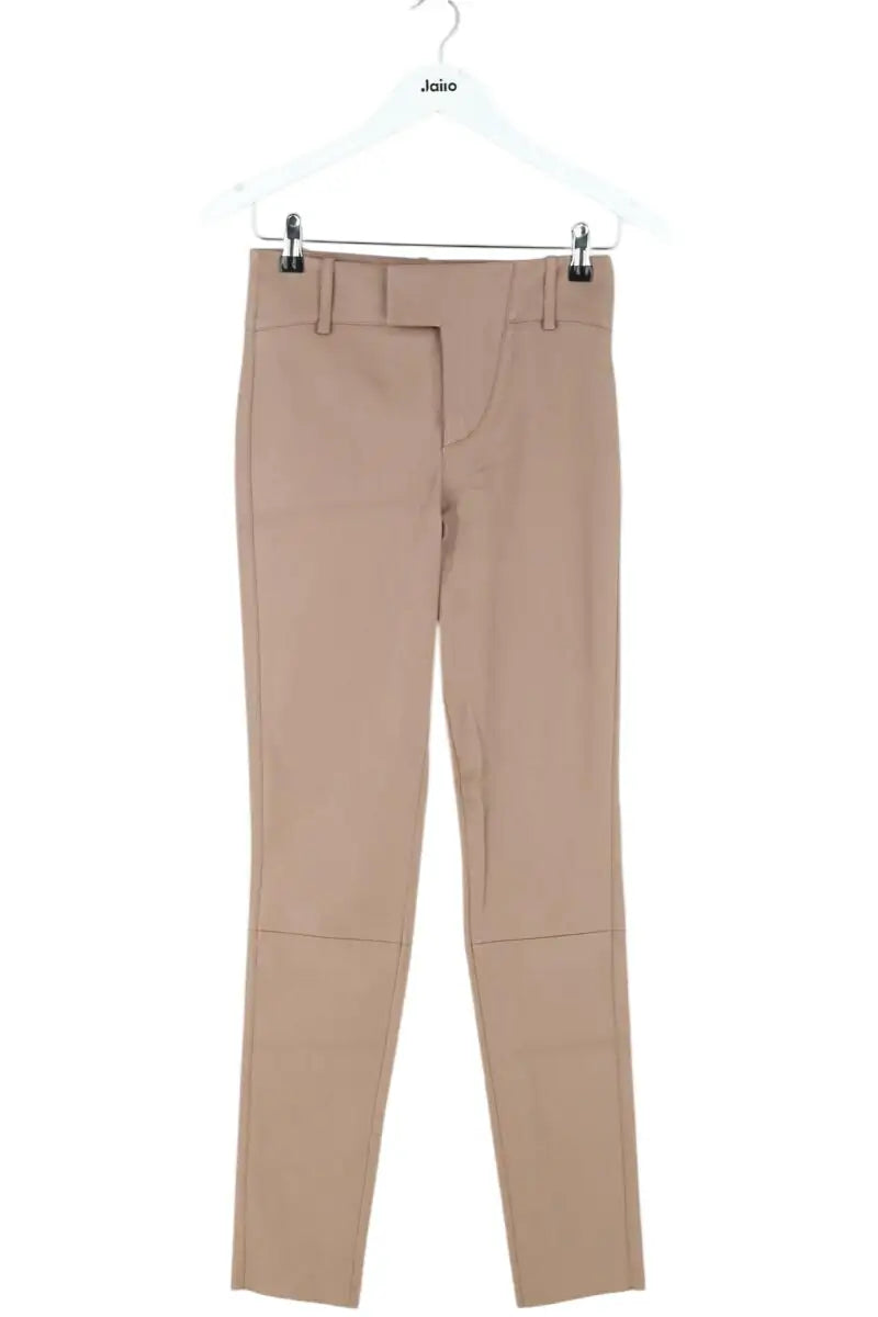 Legging Max & Moi Beige en Cuir, taille XS - Seconde Main