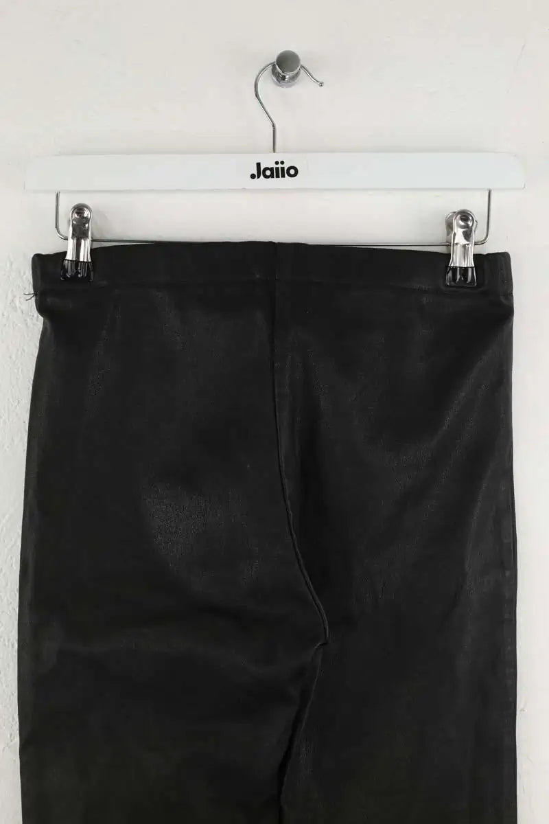 Legging Notshy Noir en Cuir