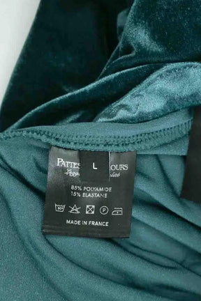 Legging PATTES DE VELOURS Vert en Velours