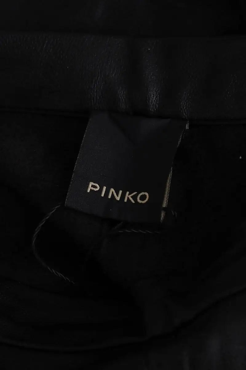 Legging Pinko Noir en Synthétique