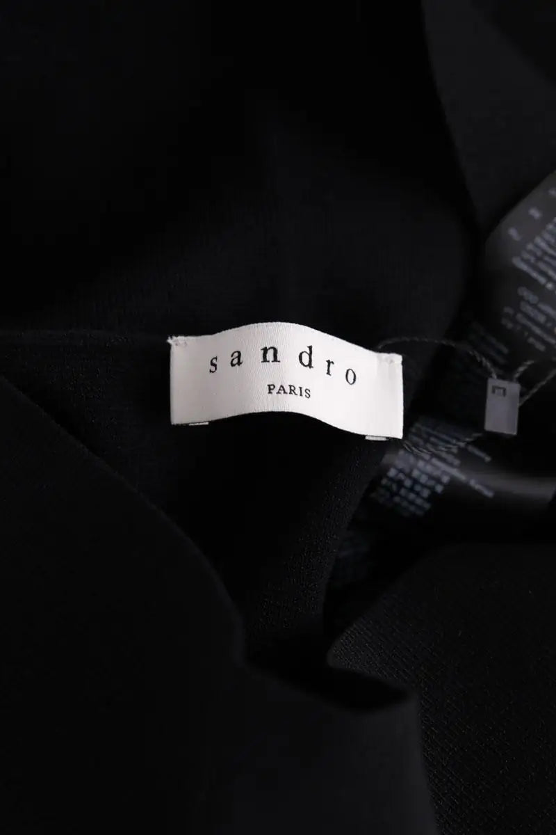 Legging Sandro Noir en Viscose