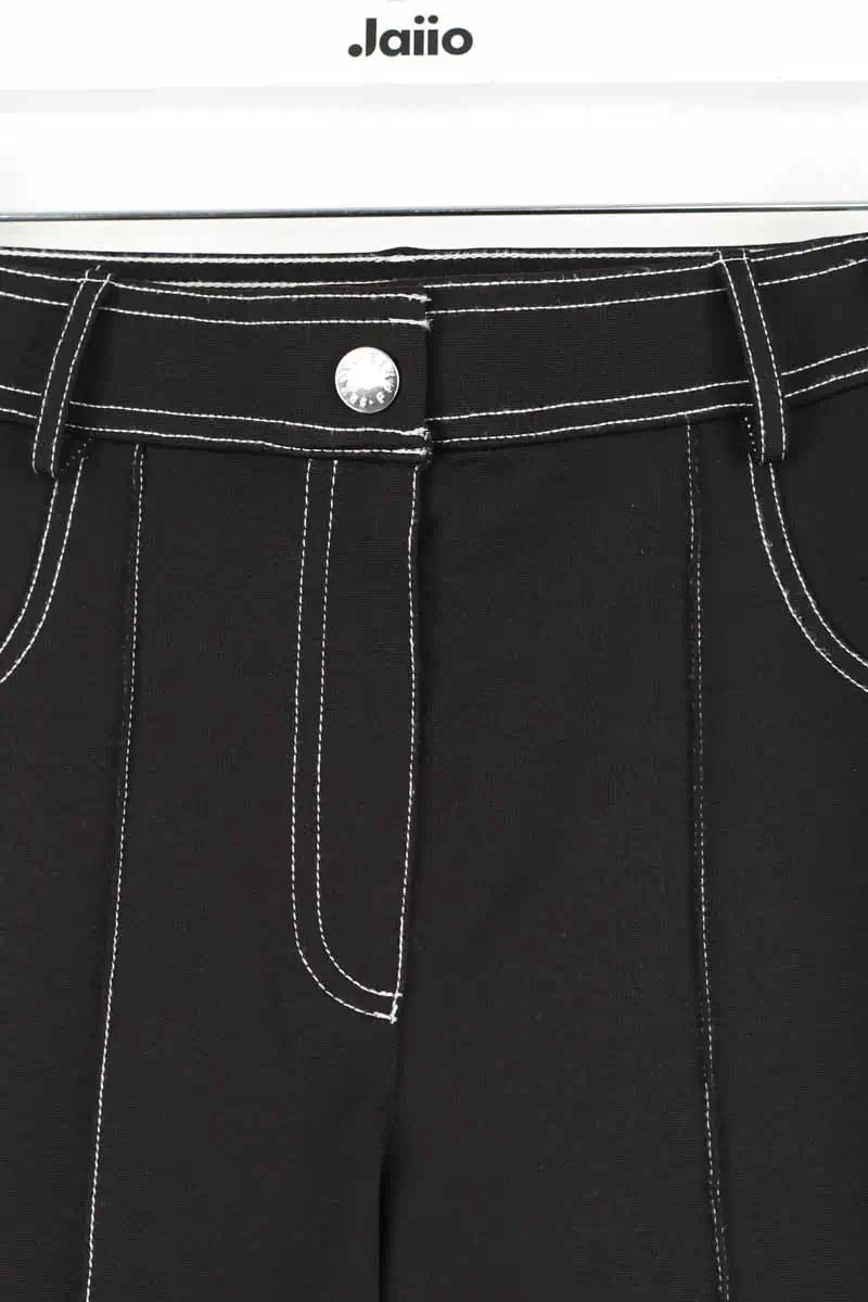 Legging Sandro Noir en Viscose