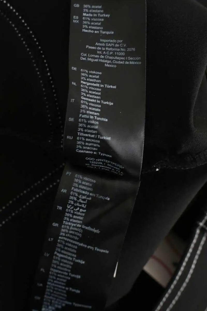 Legging Sandro Noir en Viscose
