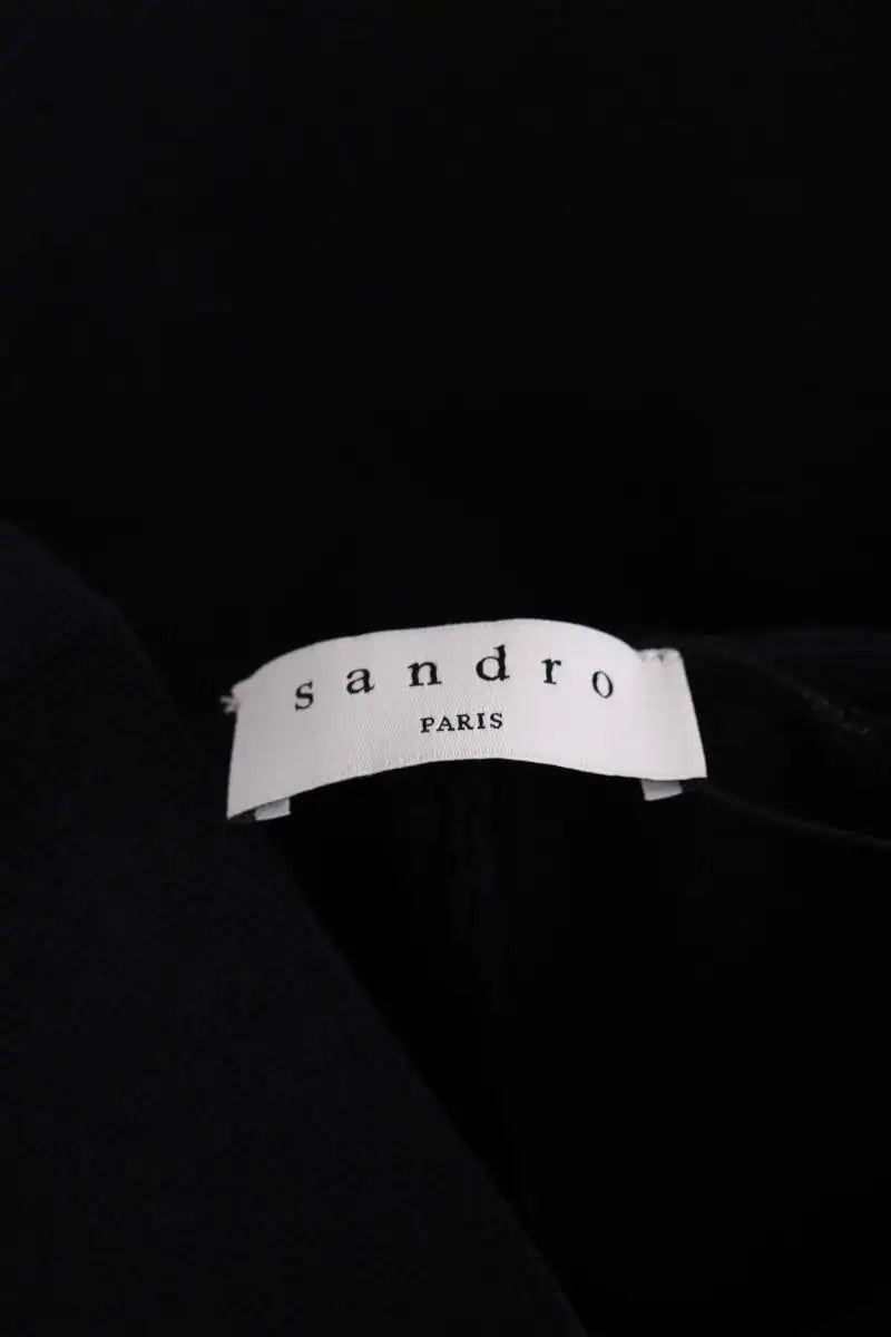 Legging Sandro Noir en Viscose
