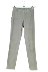 Legging Stouls Gris en Cuir, taille XS - Seconde Main