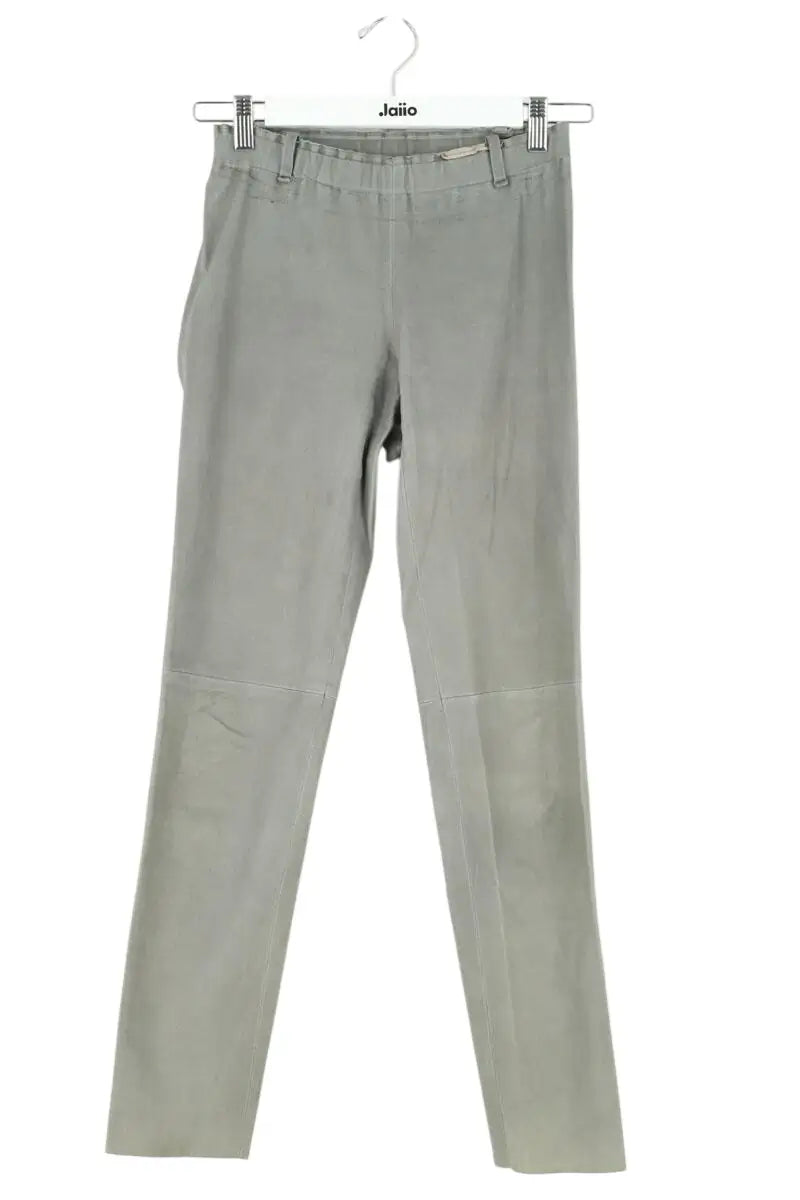 Legging Stouls Gris en Cuir, taille XS - Seconde Main